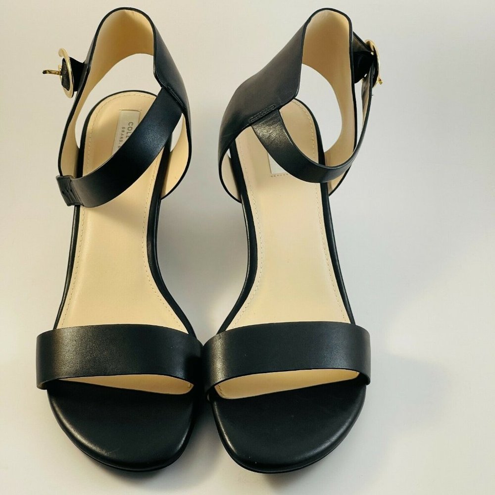 Cole Haan Rosalind Women's Black Leather Wedge